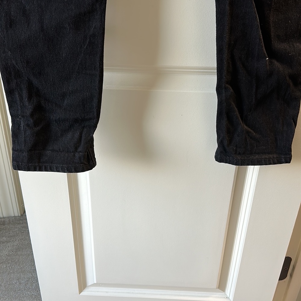 Levi's 501s High-Rise Straight Jeans black W29 L30 - Picture 5 of 6